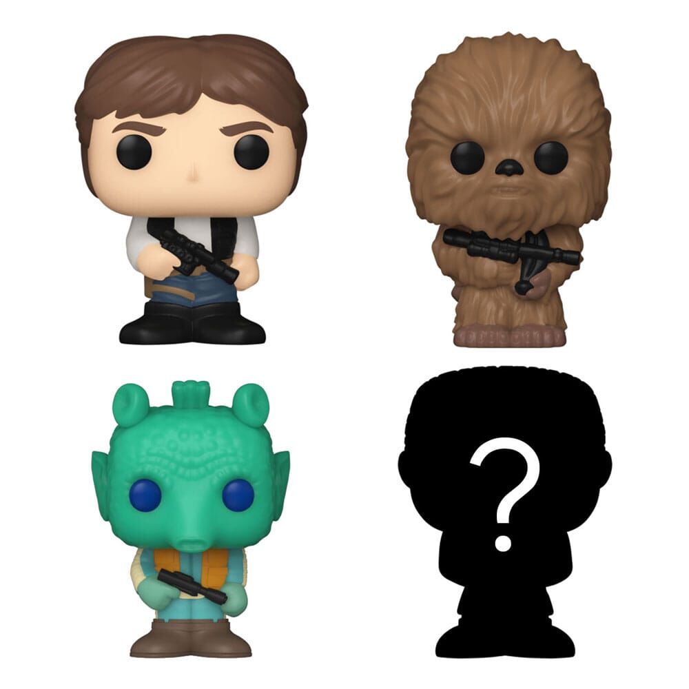 Star Wars Bitty POP! Vinyl Figuren 4er-Pack Han Solo 2,5 cm Star Wars Bitty POP! Vinyl Figuren 4er-Pack Han Solo 2,5 cm