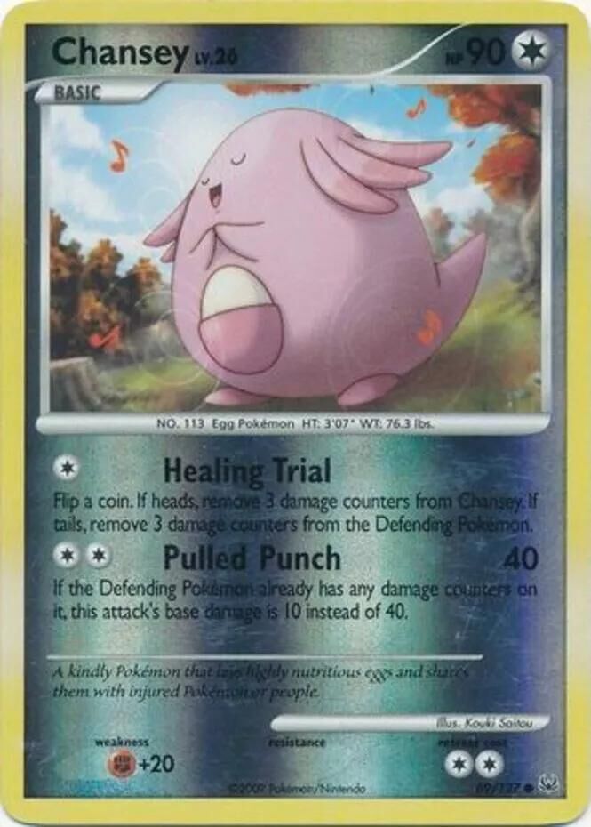 Chansey - 69/127 - Reverse Holo - EN Chansey - 69/127 - Reverse Holo - EN