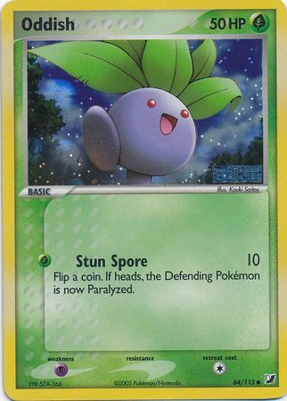 Oddish - 64/115 - Reverse Holo - EN Oddish - 64/115 - Reverse Holo - EN