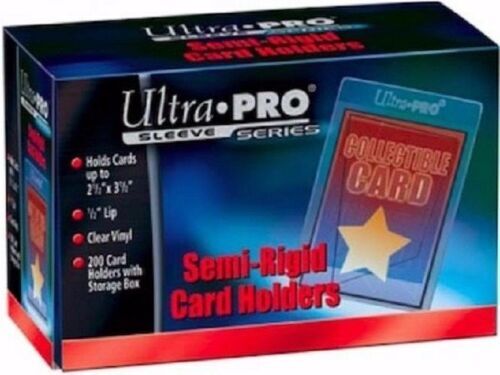 200 Ultra PRO Graded Card PSA Submission Semi Rigid Card Holders Regular #81150