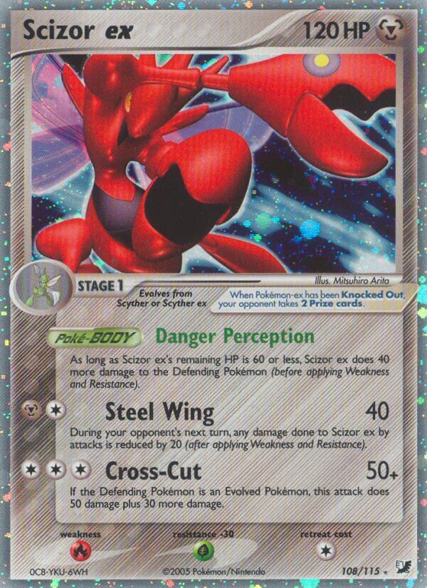 Scizor ex - 108/115 - EN Scizor ex - 108/115 - EN