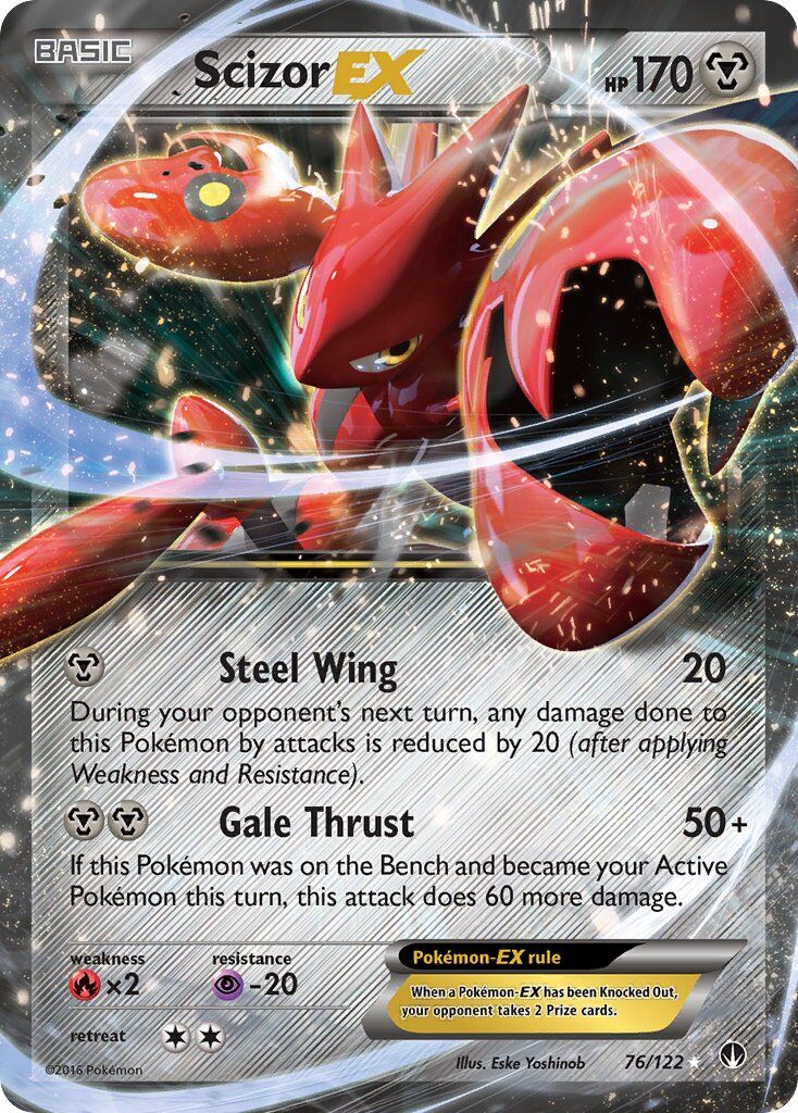 Scizor-EX - 76/122 - EN