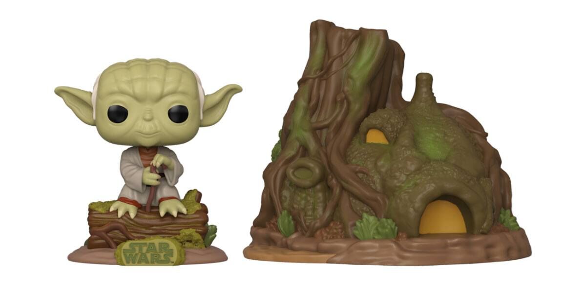 Star Wars POP! Town Vinyl Figur Yoda's Hut Empire Strikes Back 40th Anniversary 9 cm Star Wars POP! Town Vinyl Figur Yoda's Hut Empire Strikes Back 40th Anniversary 9 cm