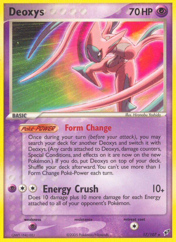 Deoxys - 17/107 - EN