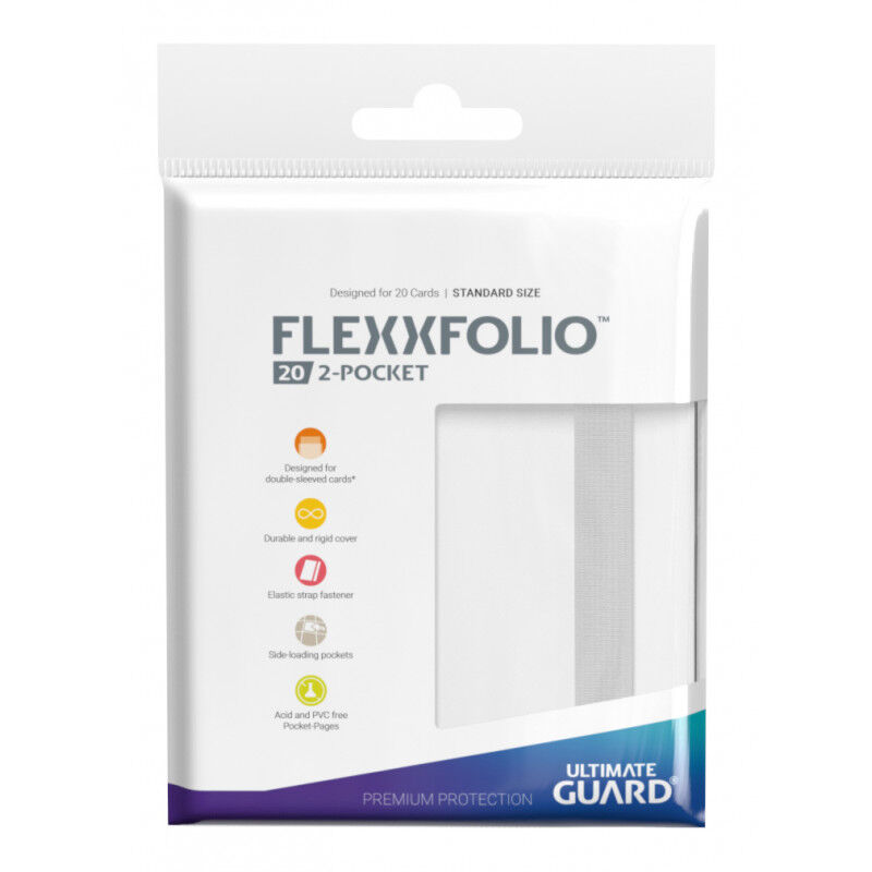 Ultimate Guard Ordner Flexxfolio 2-Pocket Weiss (Mini)