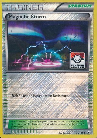 Magnetic Storm - 91/106 - Pokémon TCG - League Promo - Near Mint