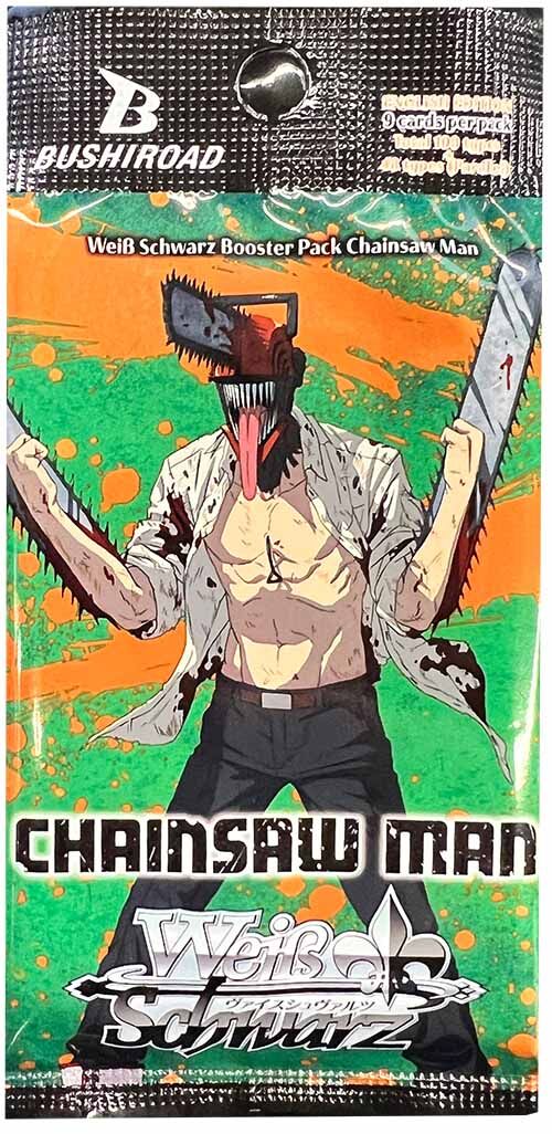 Chainsaw Man Booster Pack - Weiss Schwarz TCG - EN Chainsaw Man Booster Pack - Weiss Schwarz TCG - EN