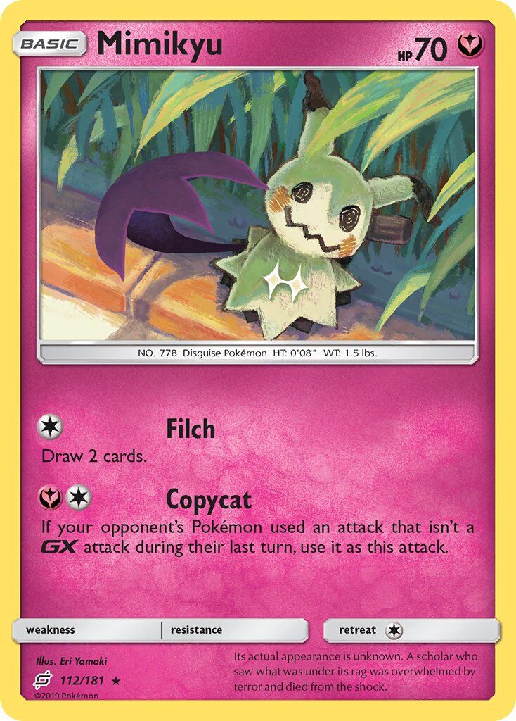 Mimikyu - 112/181 - EN Mimikyu - 112/181 - EN