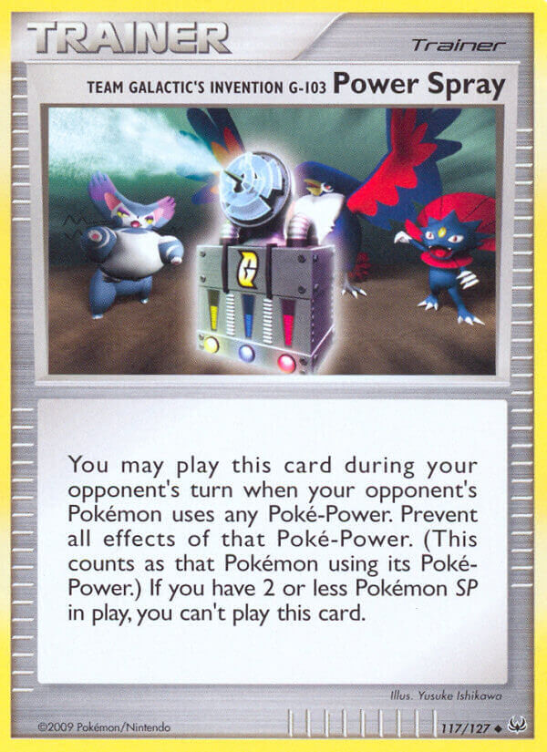 Team Galactic’s Invention G-103 Power Spray - 117/127 - EN