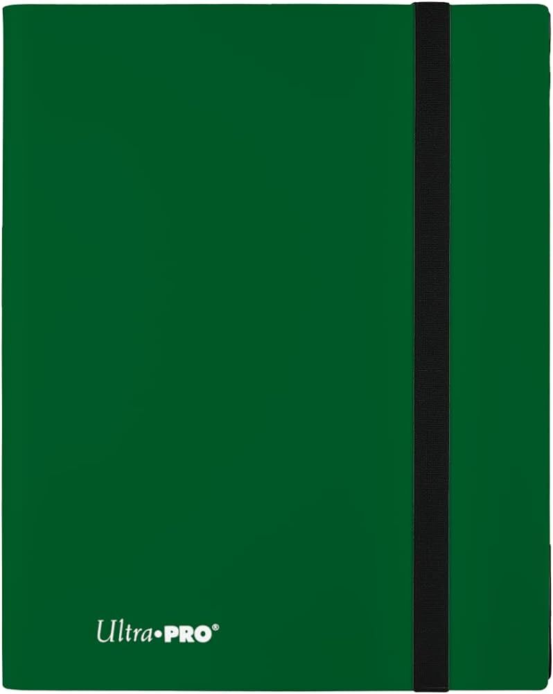 Ultra Pro 9 Pocket Pro Binder Eclipse Forest Green