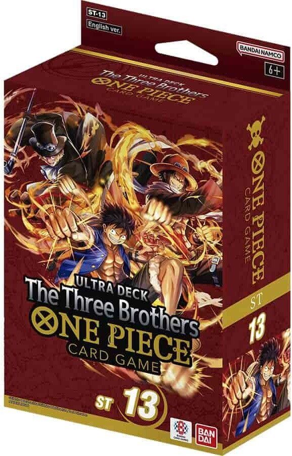 The Three Brothers ST-13 Ultra Deck - One Piece Card Game - EN