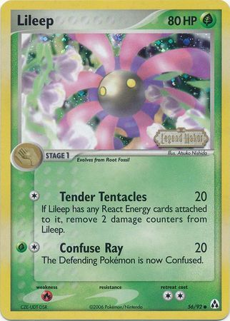 Lileep - 56/92 - Reverse Holo - EN