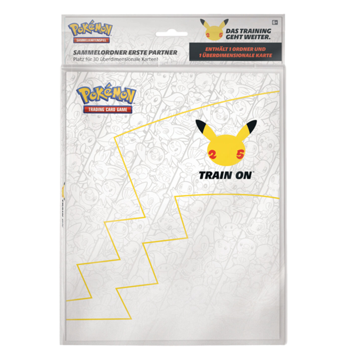 Pokémon 25th Anniversary Sammelkarten Album inkl. Oversized Karte Pikachu Pokémon 25th Anniversary Sammelkarten Album inkl. Oversized Karte Pikachu