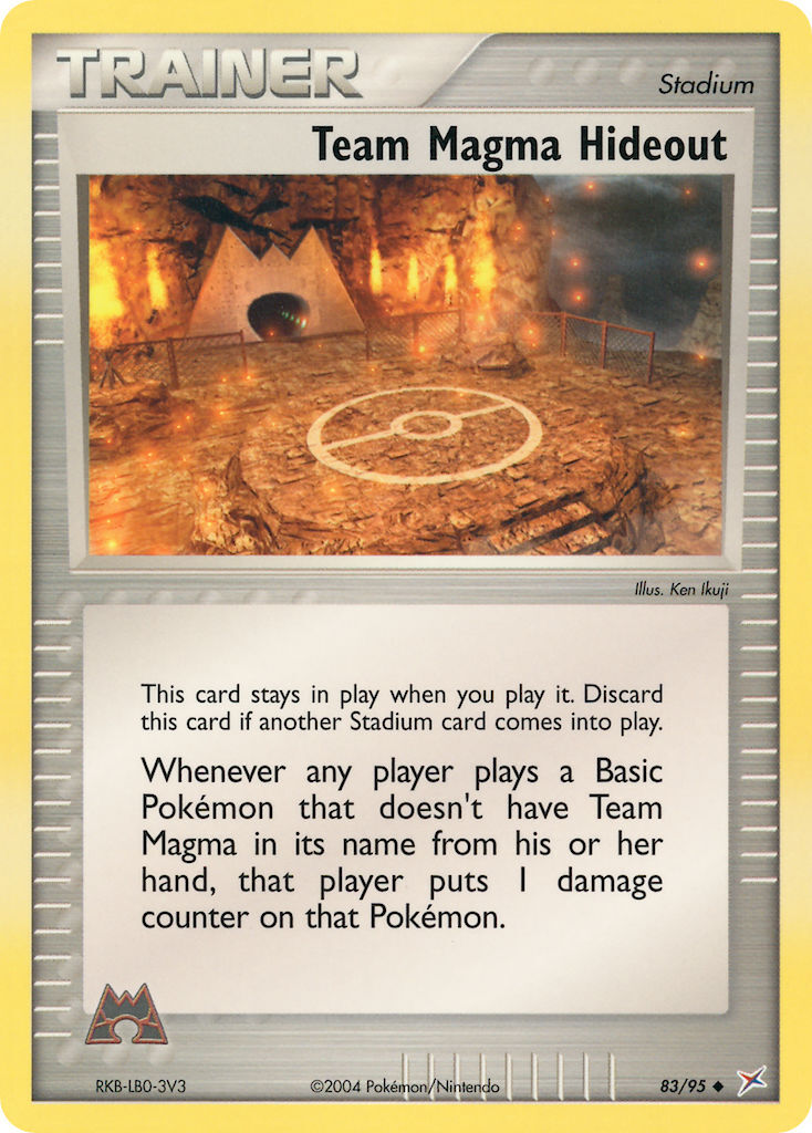 Team Magma Hideout - 83/95 - EN