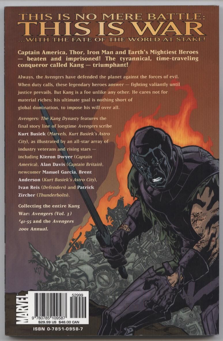 Avengers - The Kang Dynasty Paperback