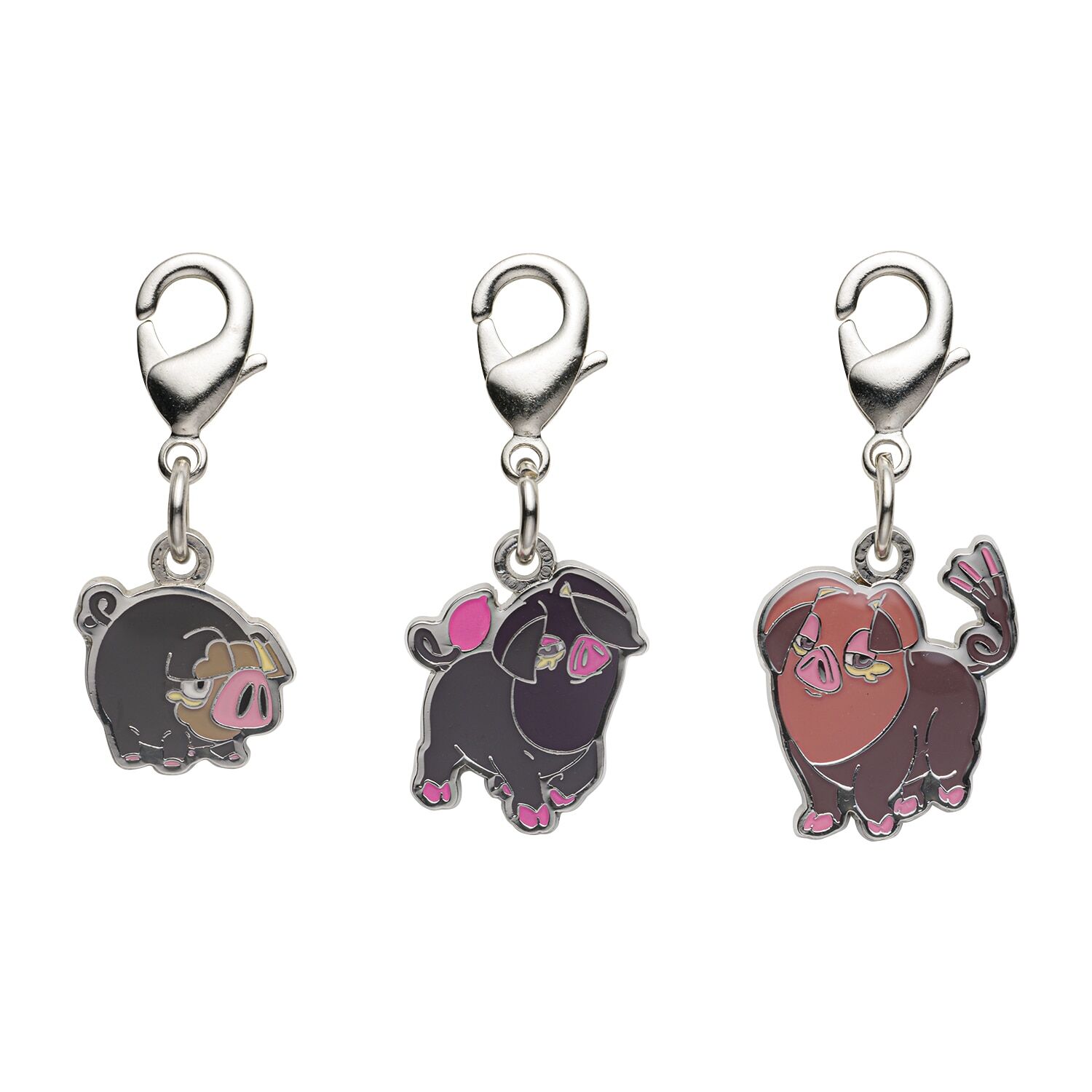Pokemon Center - Lechonk, Oinkologne Schlüsselanhänger - 3 Stück