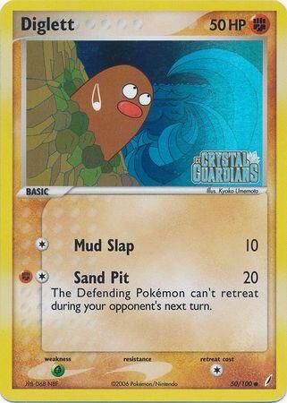 Diglett - 50/100 - Reverse Holo - EN