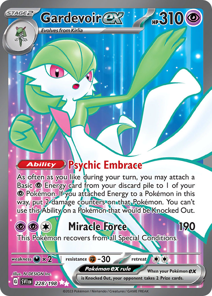 Gardevoir ex - 228/198 - EN