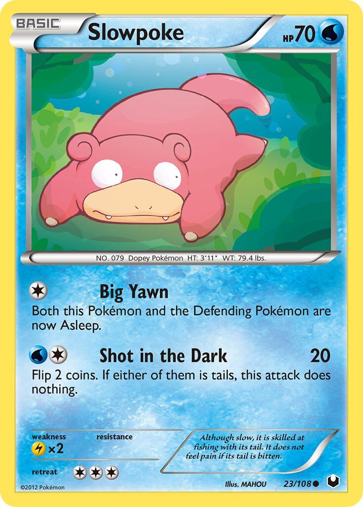 Slowpoke - 23/108 - EN Slowpoke - 23/108 - EN