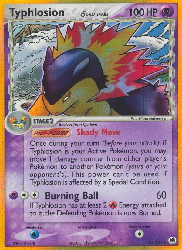 Typhlosion - 12/101 - EN Typhlosion - 12/101 - EN
