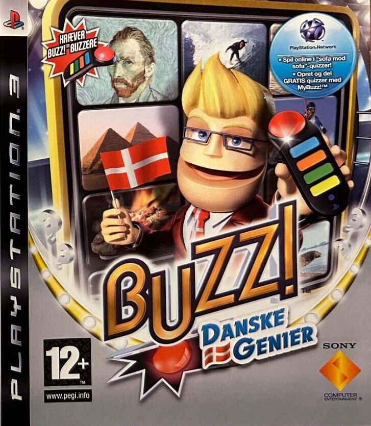 Buzz!: Danske Genier - OVP - PS3