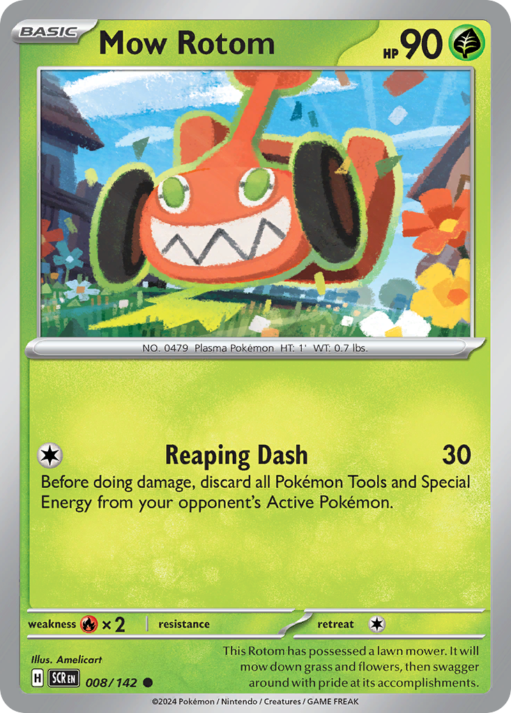 Mow Rotom - 008/142 - EN