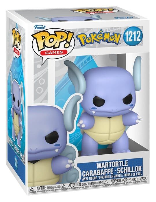 Pokémon POP! Games Vinyl Figur Wartortle 9 cm