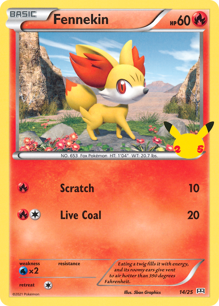 Fennekin - 14/25 - EN Fennekin - 14/25 - EN
