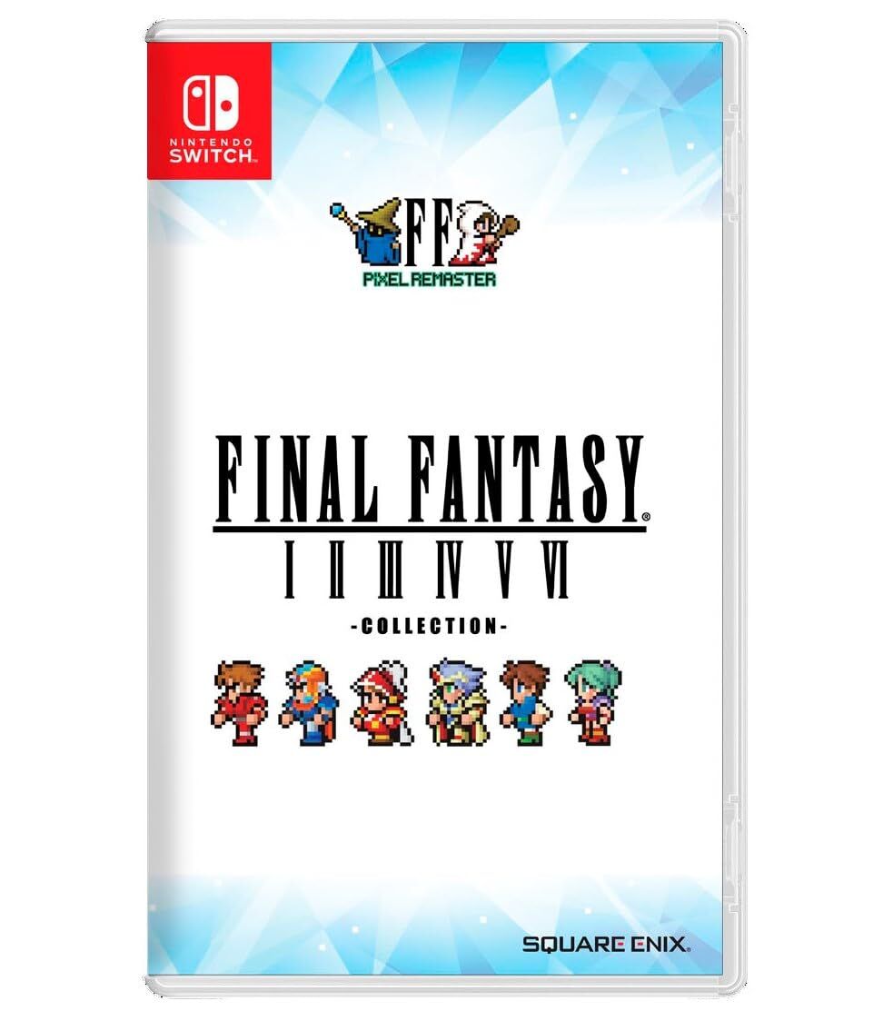 Final Fantasy I - VI Pixel Remaster Collection - NEW Sealed - Nintendo Switch - US Final Fantasy I - VI Pixel Remaster Collection - NEW Sealed - Nintendo Switch - US