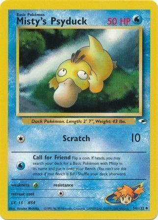 Misty’s Psyduck - 54/132 - Unlimited - EN