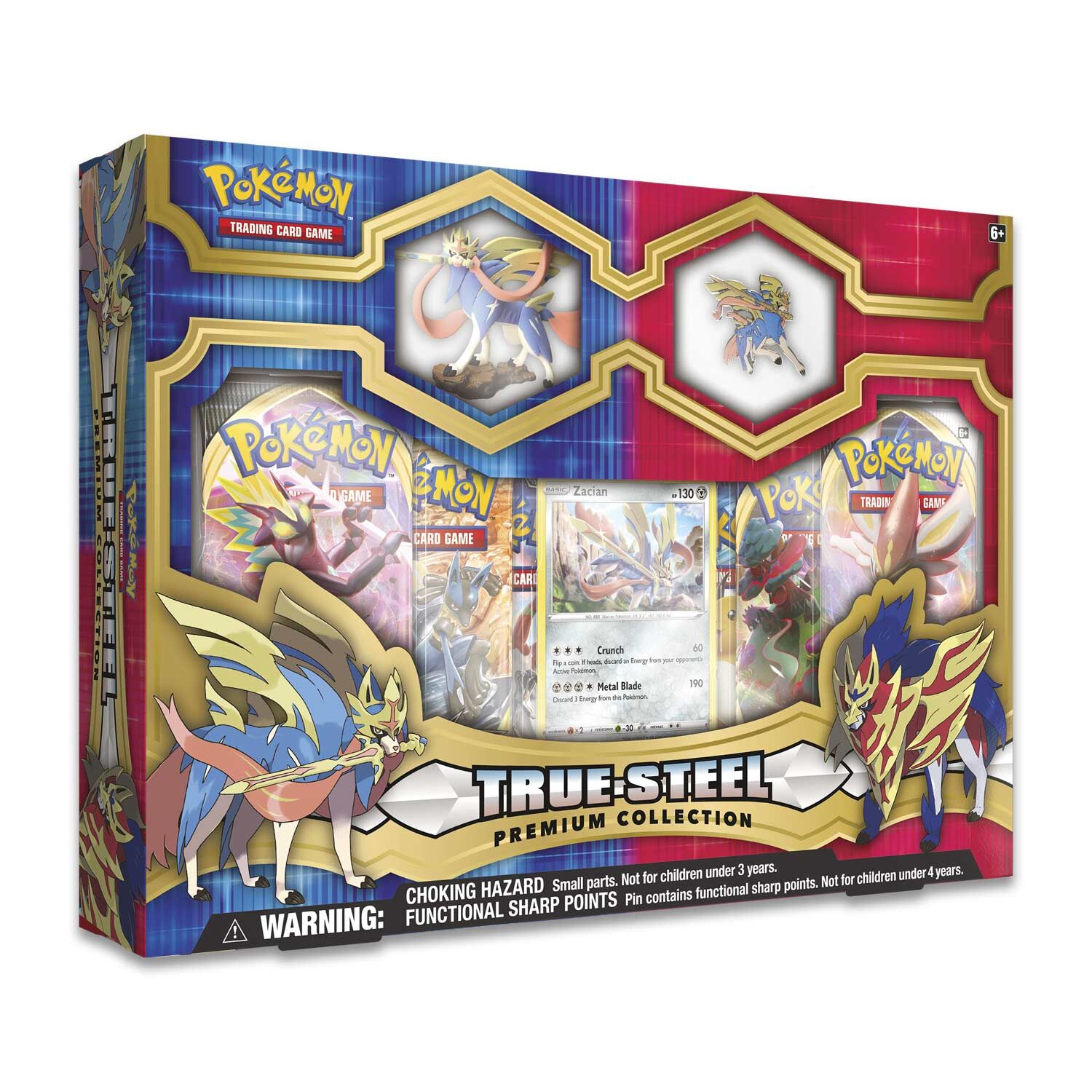 Pokémon True Steel Premium Collection Zacian Box - EN