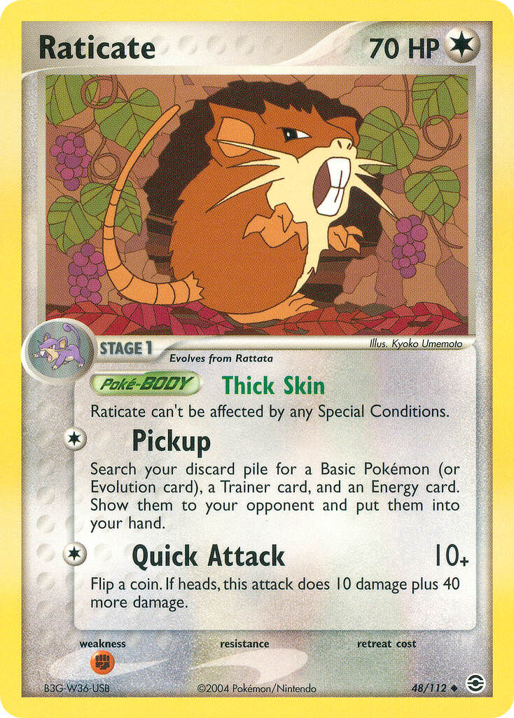 Raticate - 48/112 - EN Raticate - 48/112 - EN
