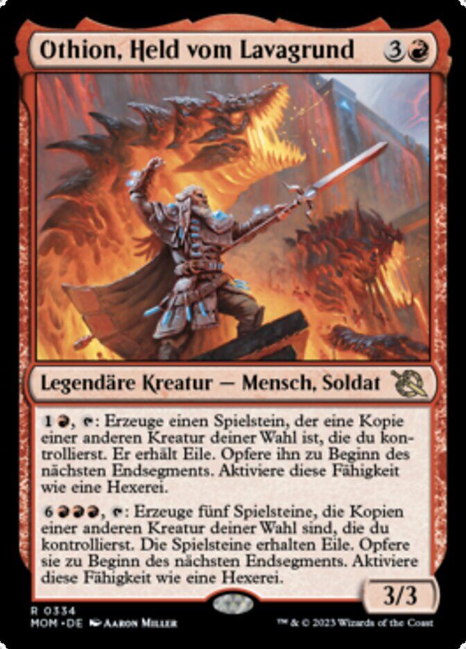 Orthion, Hero of Lavabrink - MOM 334