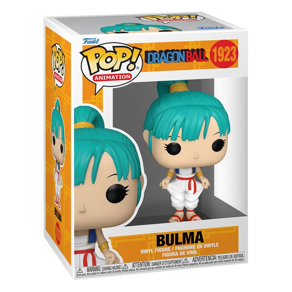 Dragon Ball POP! #1923 Animation Vinyl Figur Bulma 9 cm Dragon Ball POP! #1923 Animation Vinyl Figur Bulma 9 cm