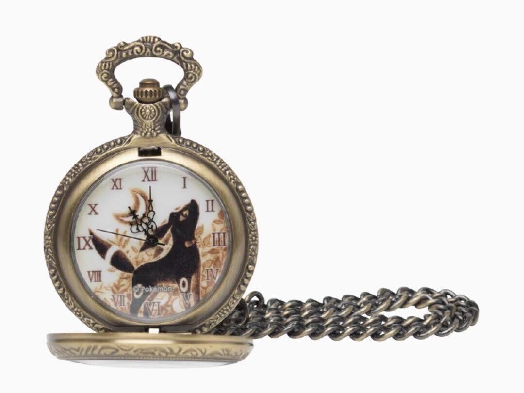 Pokemon Center Limited Umbreon Mystery Mansion Pocket Watch Chandelure