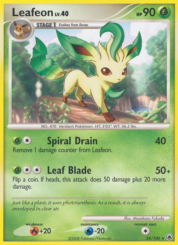 Leafeon - 24/100 - EN Leafeon - 24/100 - EN