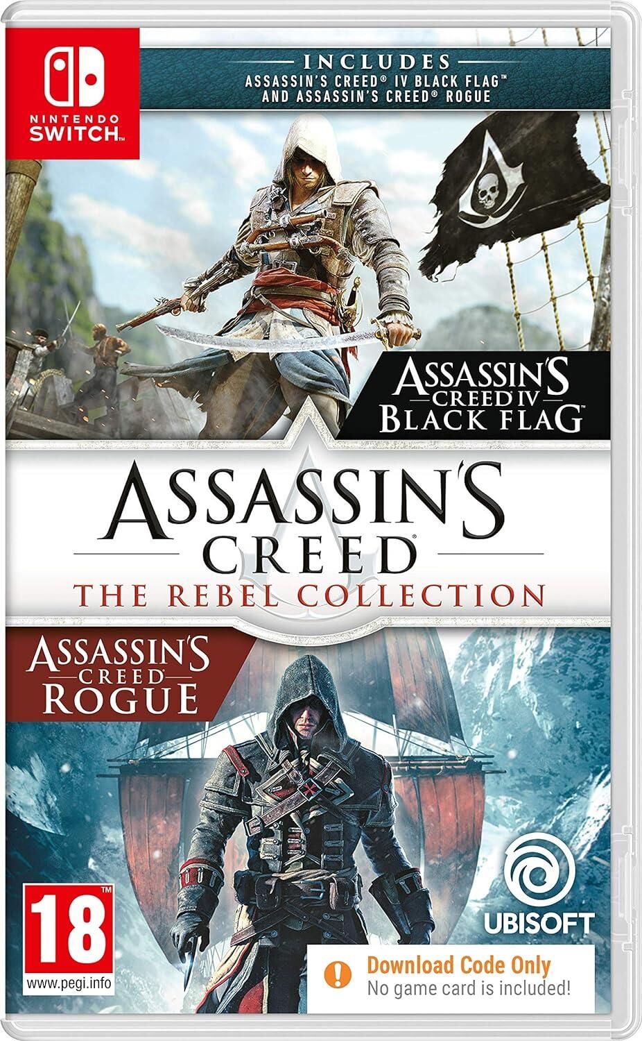 Assassin's Creed: The Rebel Collection [Code in Box] - Nintendo Switch - EN