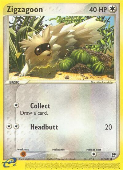 Zigzagoon - 85/100 - EN