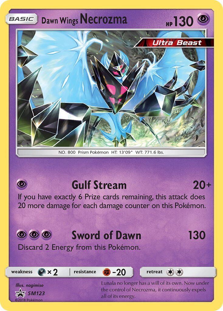 Dawn Wings Necrozma - SM123/SM123 - EN Dawn Wings Necrozma - SM123/SM123 - EN
