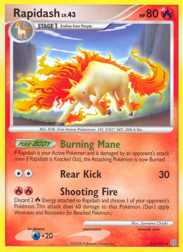 Rapidash - 22/100 - EN Rapidash - 22/100 - EN