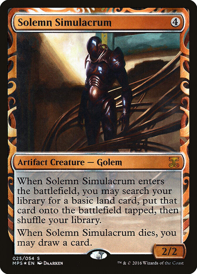 Solemn Simulacrum - MPS 25 Solemn Simulacrum - MPS 25