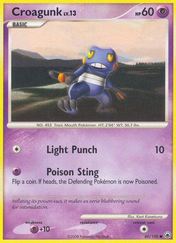 Croagunk - 60/100 - EN Croagunk - 60/100 - EN
