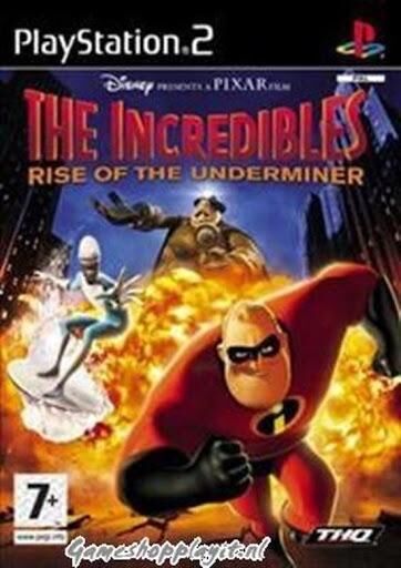 The Incredibles Rise of the Underminer - OVP - PS2 The Incredibles Rise of the Underminer - OVP - PS2