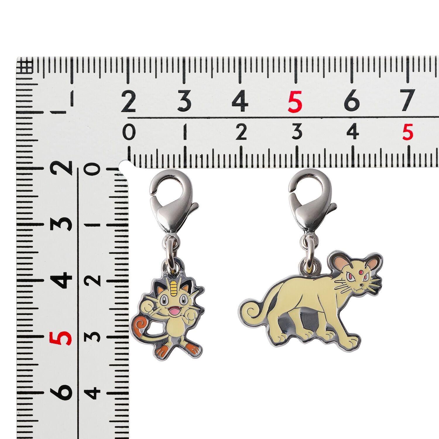 Pokemon Center - Meowth & Persian Schlüsselanhänger - 2 Stück