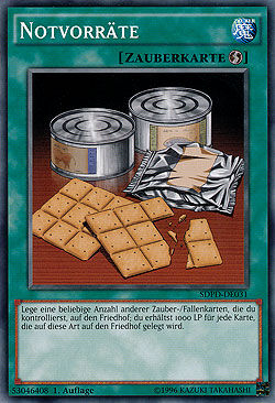 notvorraete Notvorräte - Yu-Gi-Oh!