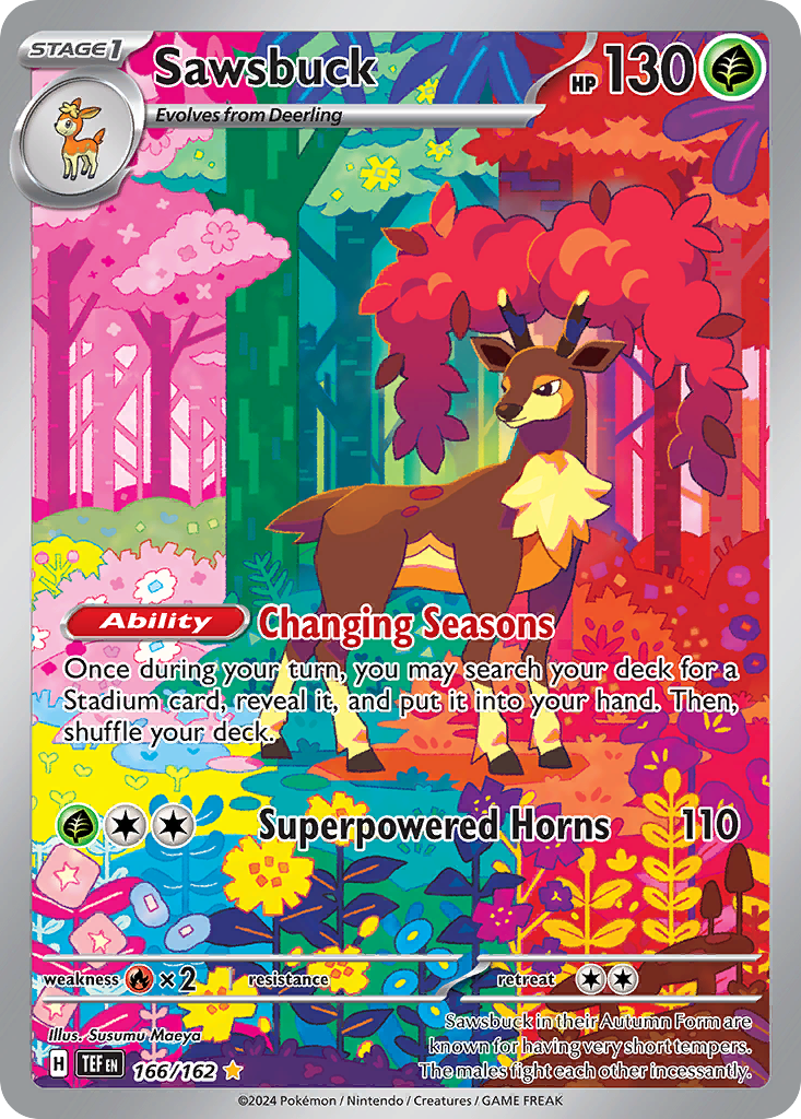 Sawsbuck - 166/162 - EN