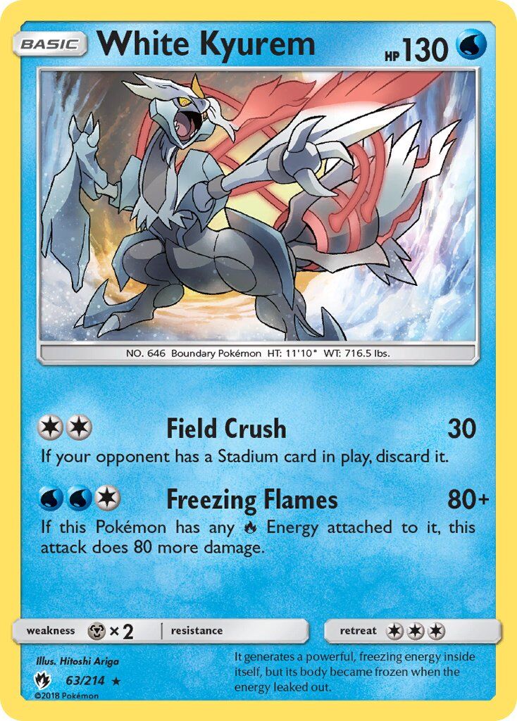 White Kyurem - 63/214 - EN White Kyurem - 63/214 - EN