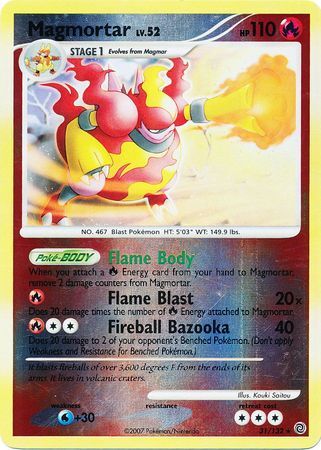Magmortar - 31/132 - Reverse Holo - EN Magmortar - 31/132 - Reverse Holo - EN