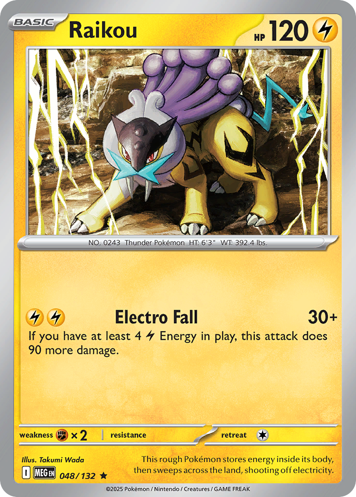 Raikou - 048/132 - EN Raikou - 048/132 - EN