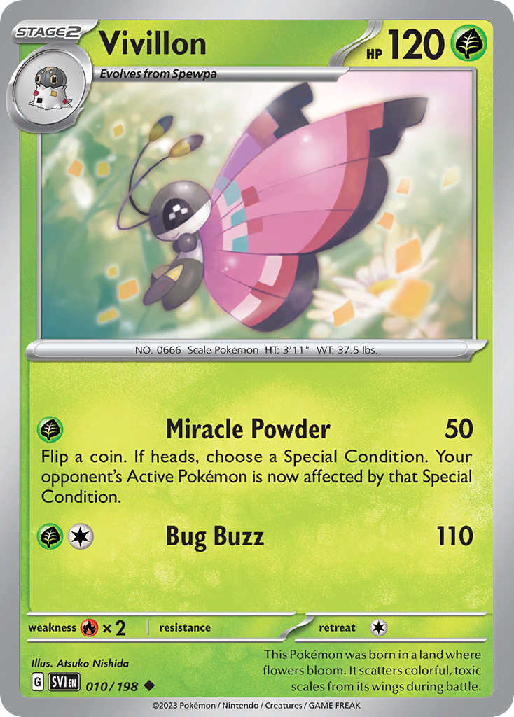 Vivillon - 010/198 - EN Vivillon - 010/198 - EN